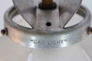 Converted Ceiling Gas Lamp